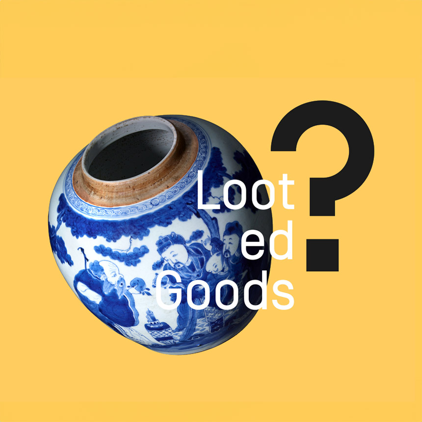 Visual Exhibition "Looted Goods?"